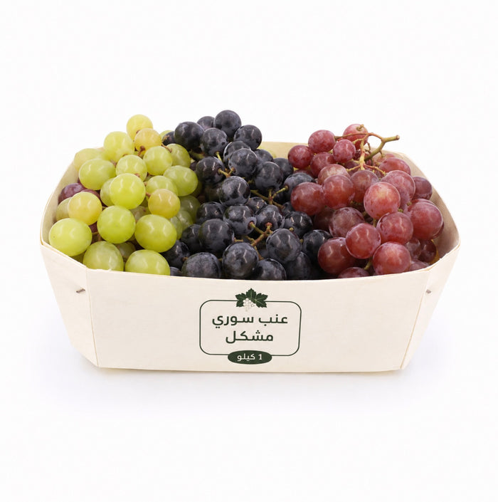 Red grapes, Egyptian basket - 3 kg