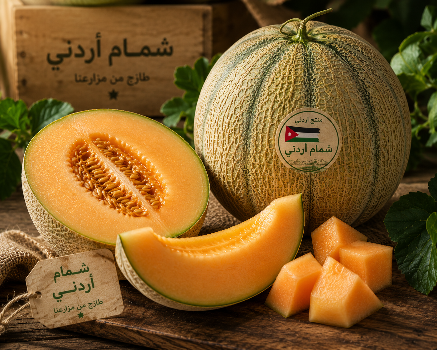 Jordanian Cantaloupe - 1 Piece